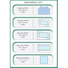 STERİL ABDOMİNAL ÖRTÜ SETİ