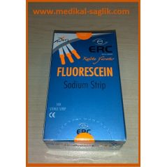 FLUORESCEİN SODİUM STRİP_FLUORESCEİN KAĞIDI 100 LÜK
