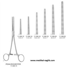 PEAN HEMOSTATİK PENS 20 CM DÜZ