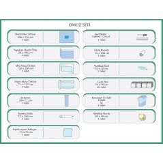 ORTOPEDİK STERİL OMUZ ÖRTÜ SETİ