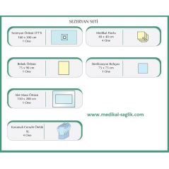 SEZERYAN ÖRTÜ SETİ STERİL