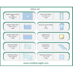 SPİNAL ÖRTÜ SET