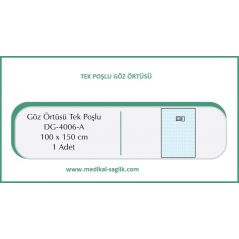 TEK POŞLU GÖZ ÖRTÜSÜ