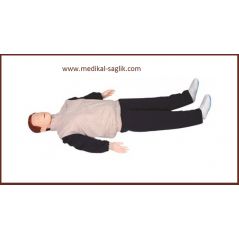 YETİŞKİN TAM BOY CPR EĞİTİM MANKENİ EKONOMİK_İLK YARDIM MANKENİ