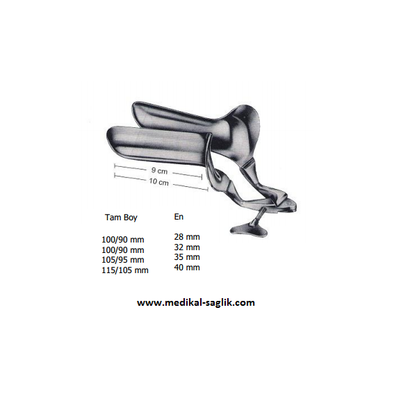 YAN-AÇILI-VAJİNAL-SPEKULUM-COLLİN-