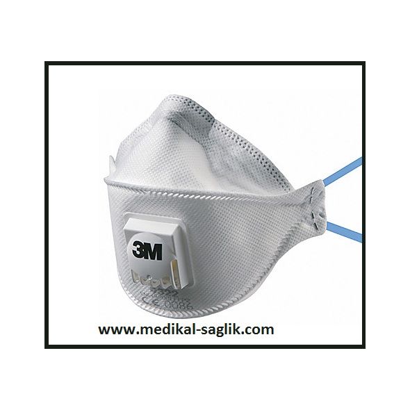N95 MASKE_ 3M FFP3 VENTİLLİ MASKE_EDOLA KORUYUCU MASKE