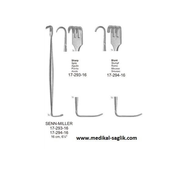 SENN MİLLER EKARTÖR SİVRİ 16 CM