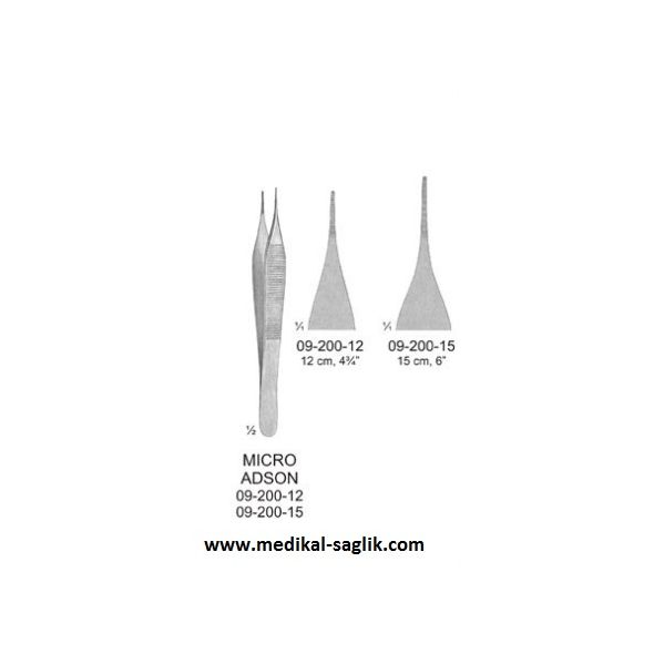 MİKRO ADSON PENSET 12 CM