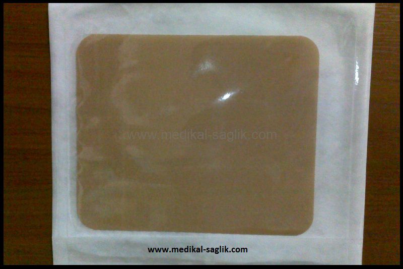 epiderm naturel kumasli standart silikon jel yanik yara ortusu silikon sheet