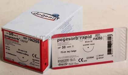 Medikal Sarf Malzemeler :: Doğsan Cerrahi Dikiş İpliği :: PEGESORB ...