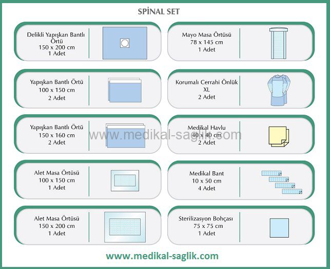 Medikal Sarf Malzemeler Hastane Tekstil Malzemeleri Beyin Cerrahi Ortu Setleri Spinal Ortu Seti Www Medikal Saglik Com