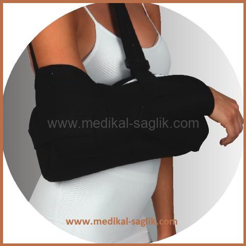 ortopedi urunleri omuz bandaji ve kol askilari yastikli kol askisi 30 derece www medikal saglik com