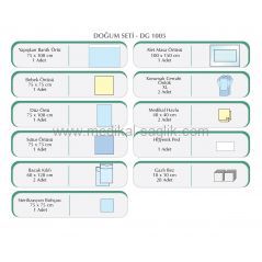 STERİL DOĞUM SETİ-ÖRTÜ SETİ