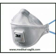 N95 MASKE_ 3M FFP3 VENTİLLİ MASKE_EDOLA KORUYUCU MASKE