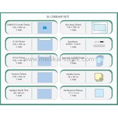 EL AMELİYAT CERRAHİ ÖRTÜ SETİ