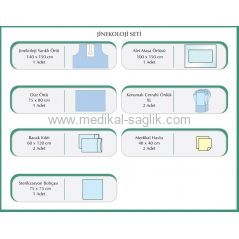 STERİL JİNEKOLOJİ ÖRTÜ SETİ