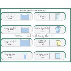 KARDİOVASKÜLER-TORASİK STERİL ÖRTÜ SETİ