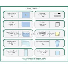 KRANİOTOMİ ÖRTÜ SETİ -AMELİYAT ÖRTÜ-SETİ