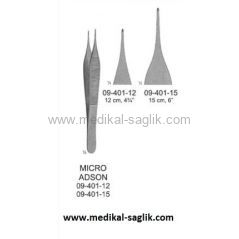 MİKRO ADSON PENSET 12 CM DİŞLİ