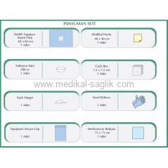 STERİL PANSUMAN ÖRTÜ SETİ