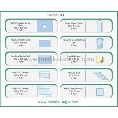 SPİNAL ÖRTÜ SET