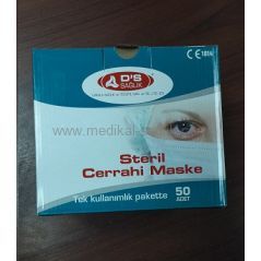 STERİL TEK KULLANIMLIK MASKE_TEK TEK STERİL MASKE