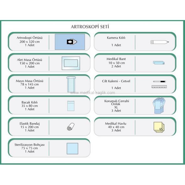 ARTROSKOPİ ÖRTÜ SETİ