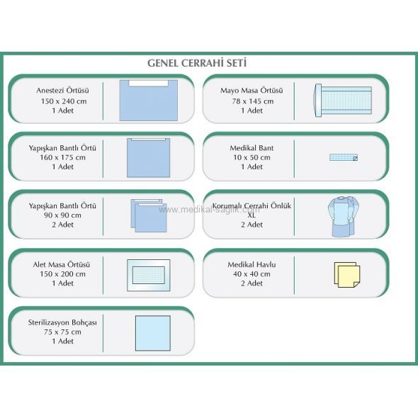STERİL GENEL CERRAHİ ÖRTÜ SETİ FİYATI