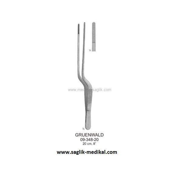 GRUENWALD BAYONET PENSET 18,5 CM DİŞLİ