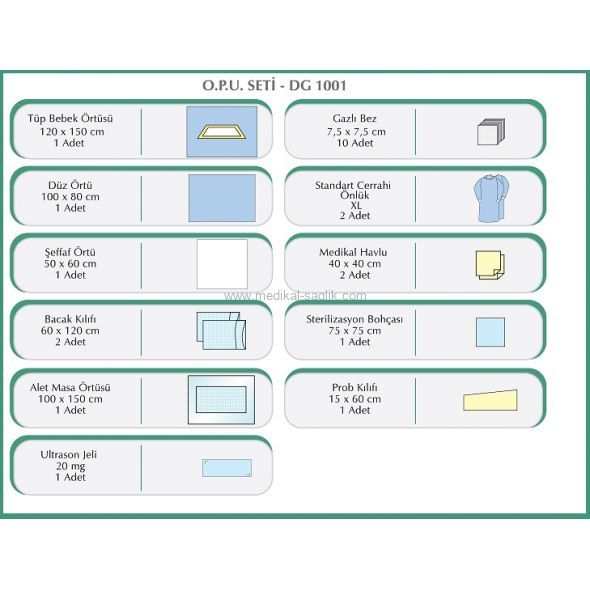 O.P.U STERİL ÖRTÜ SETİ
